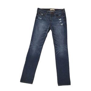 Abercrombie & Fitch Straight Slim Leg Distressed Jean Size 6R